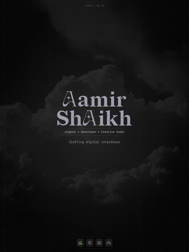 Aamir Shaikh homepage