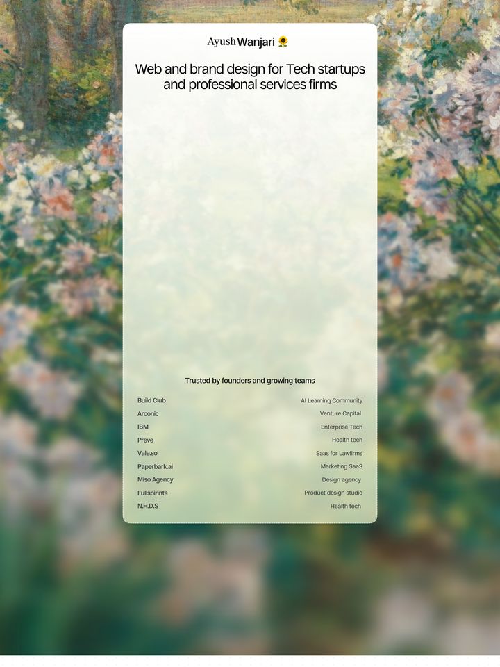 ayushwanjari-com homepage