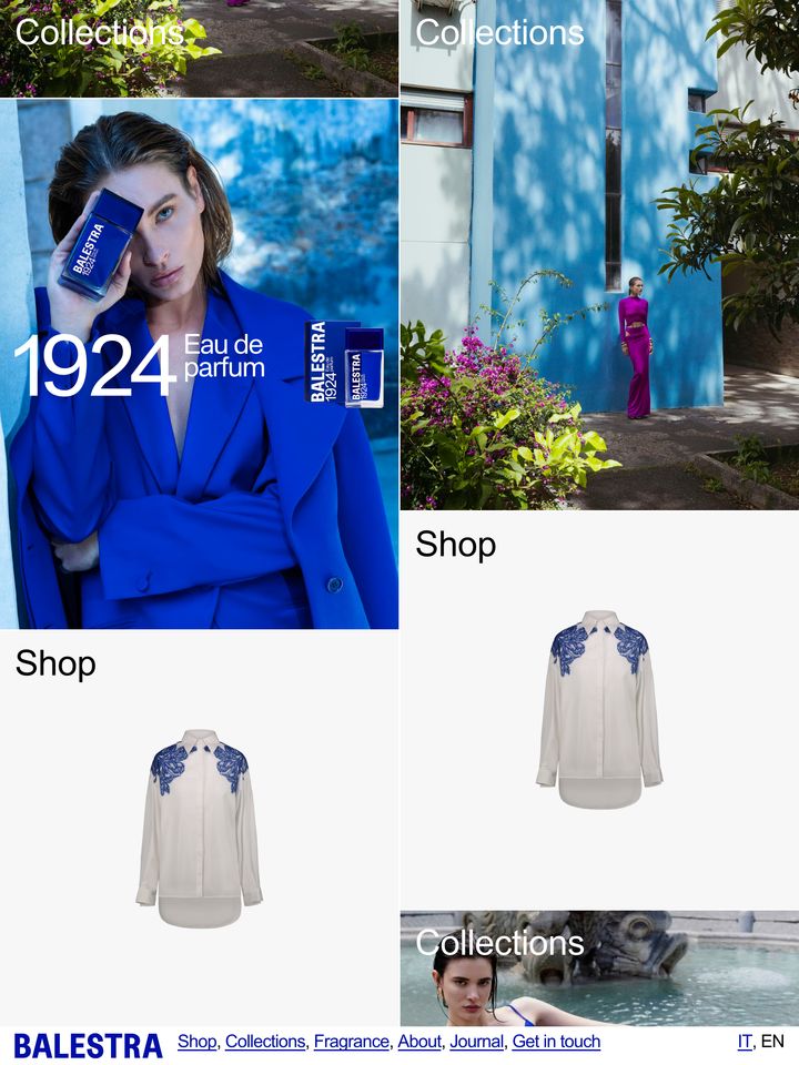 Balestra homepage