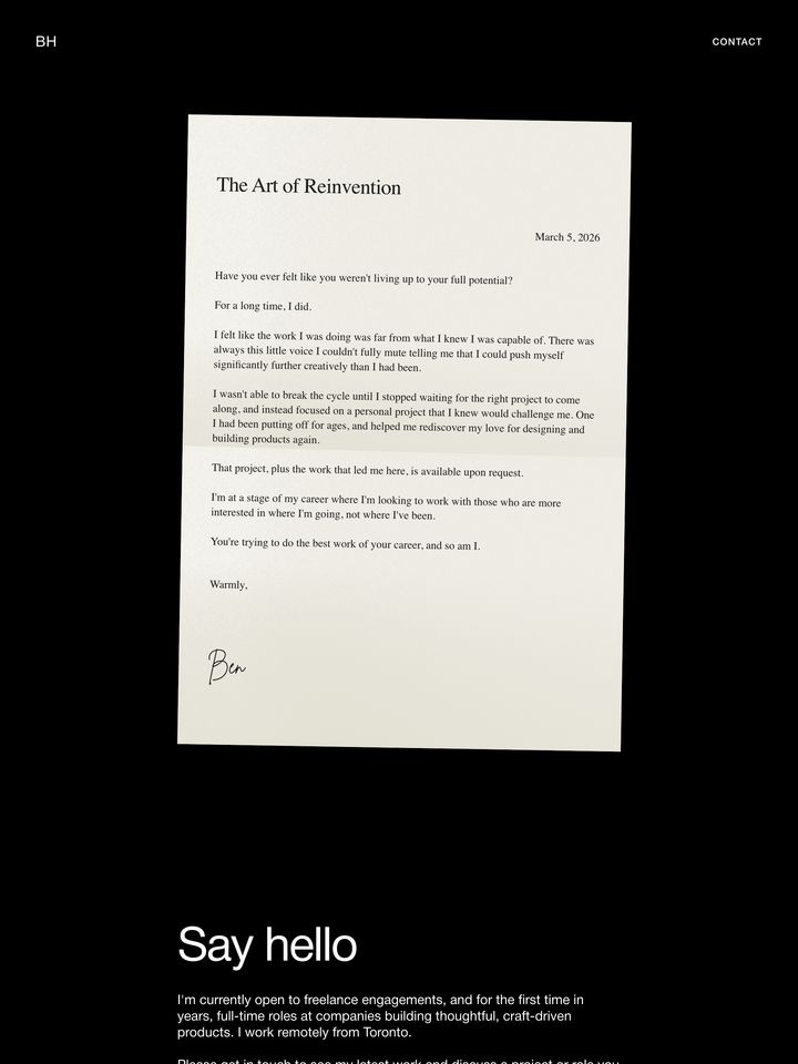 Benjamin Hoppe homepage