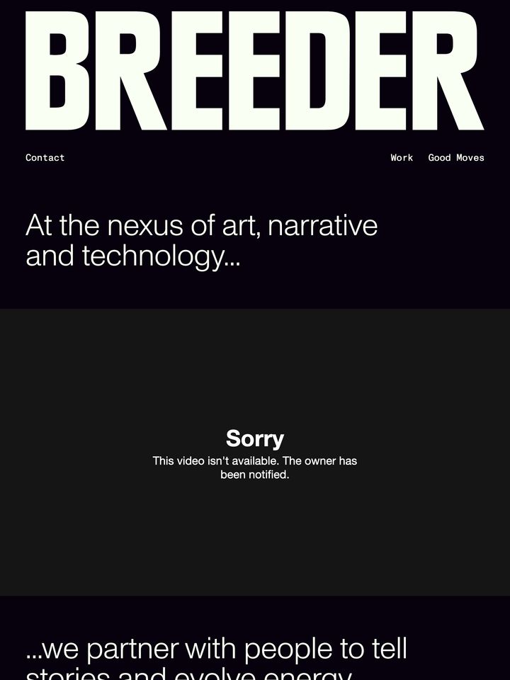 Breeder homepage