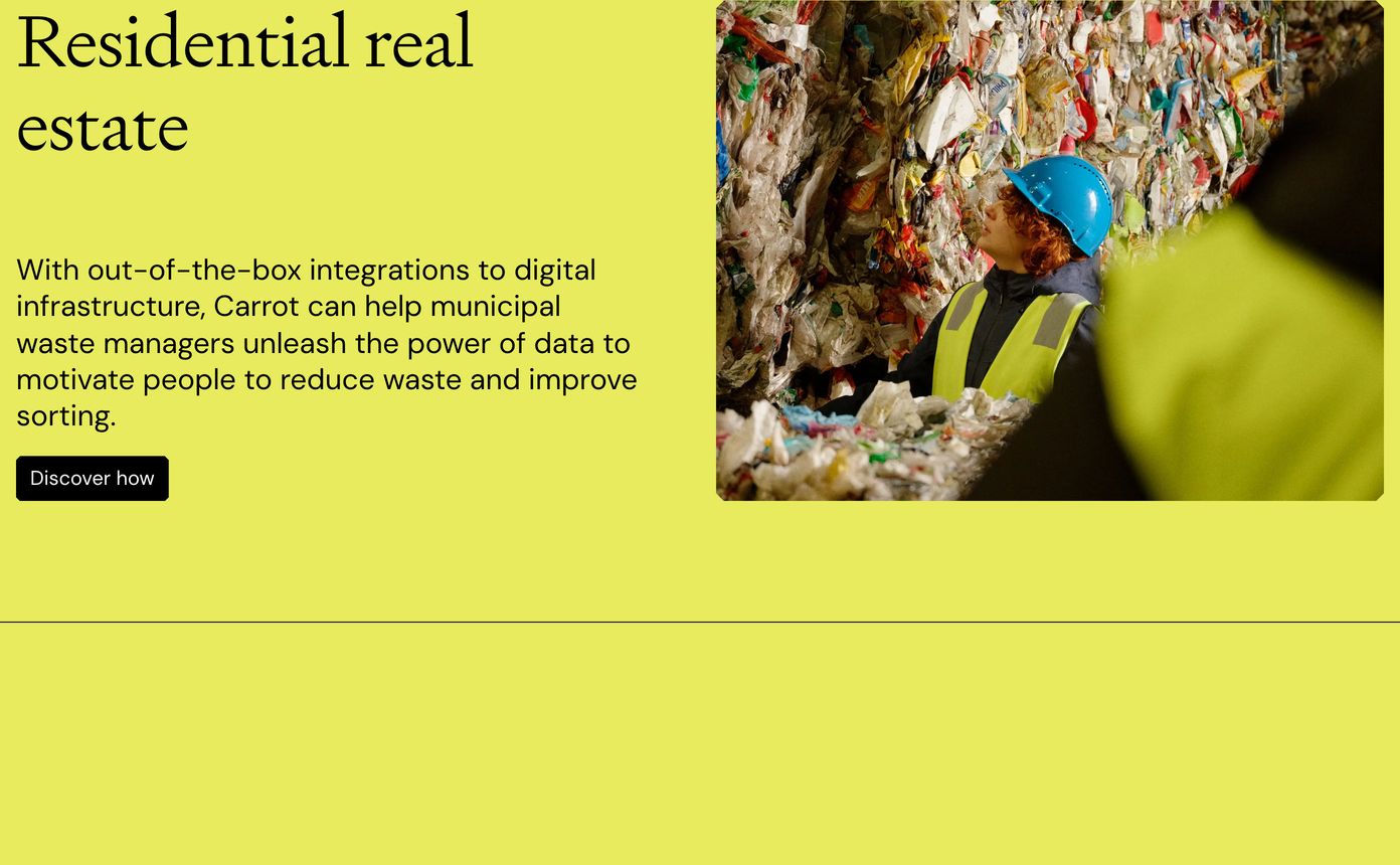 High-contrast acid yellow split section pairing refined serif typography with gritty documentary photography.