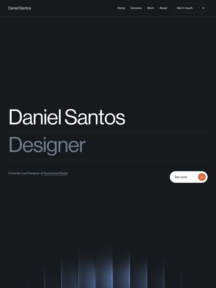 Daniel Santos homepage