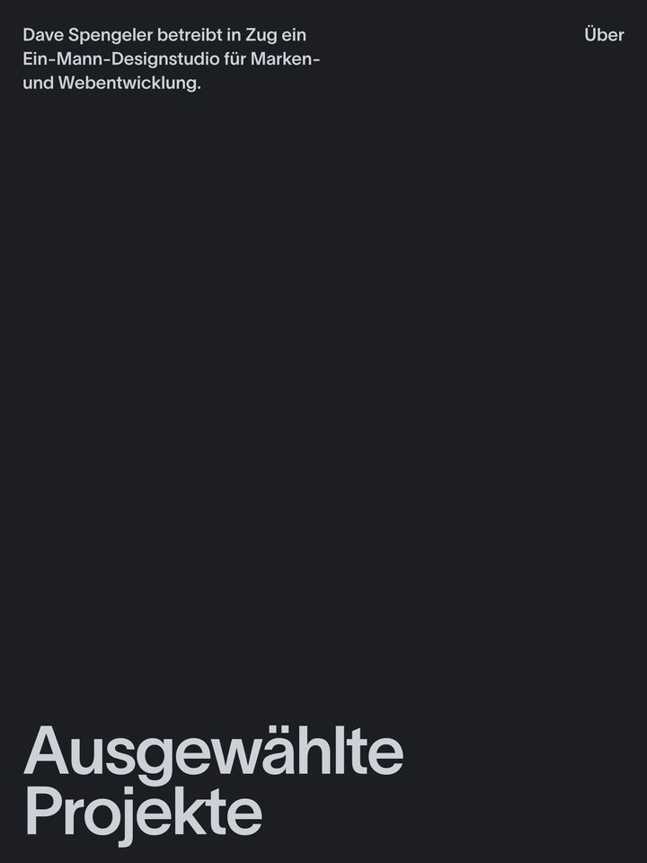 Dave Spengeler homepage