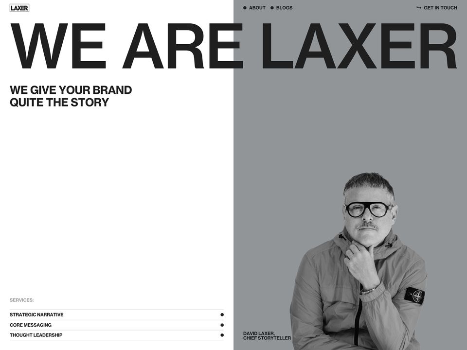 David Laxer homepage