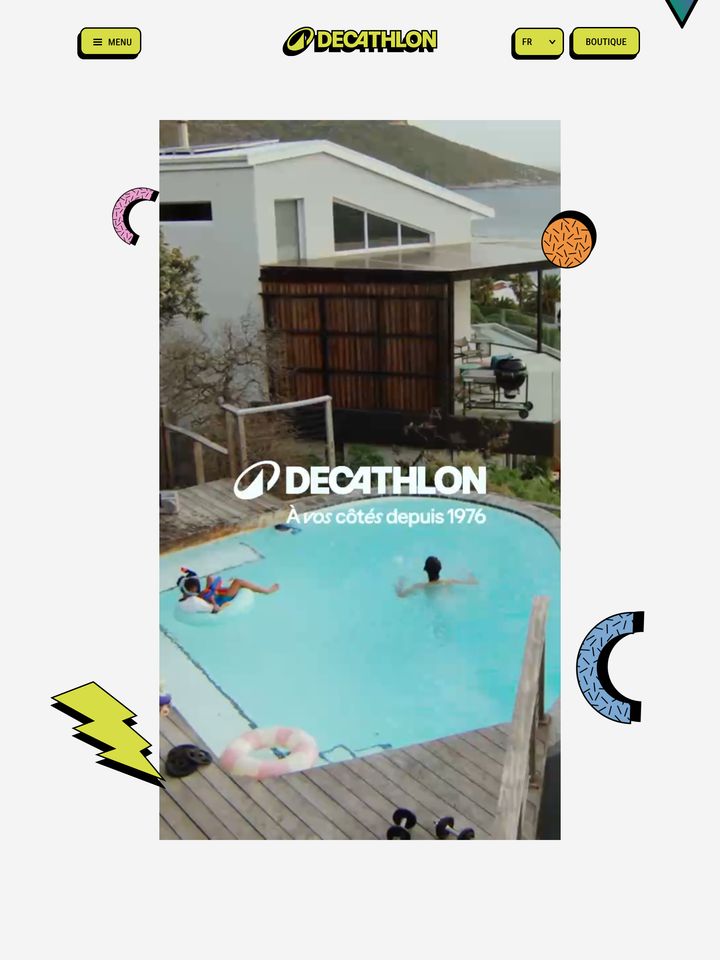 decathlonyestalgia-com homepage