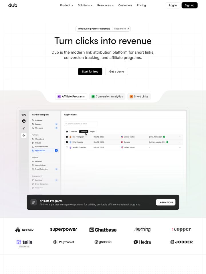 dub-co homepage