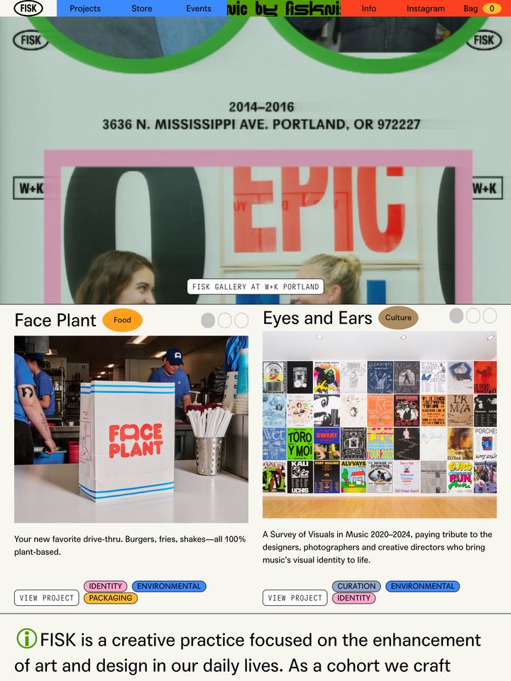 fiskprojects-com homepage