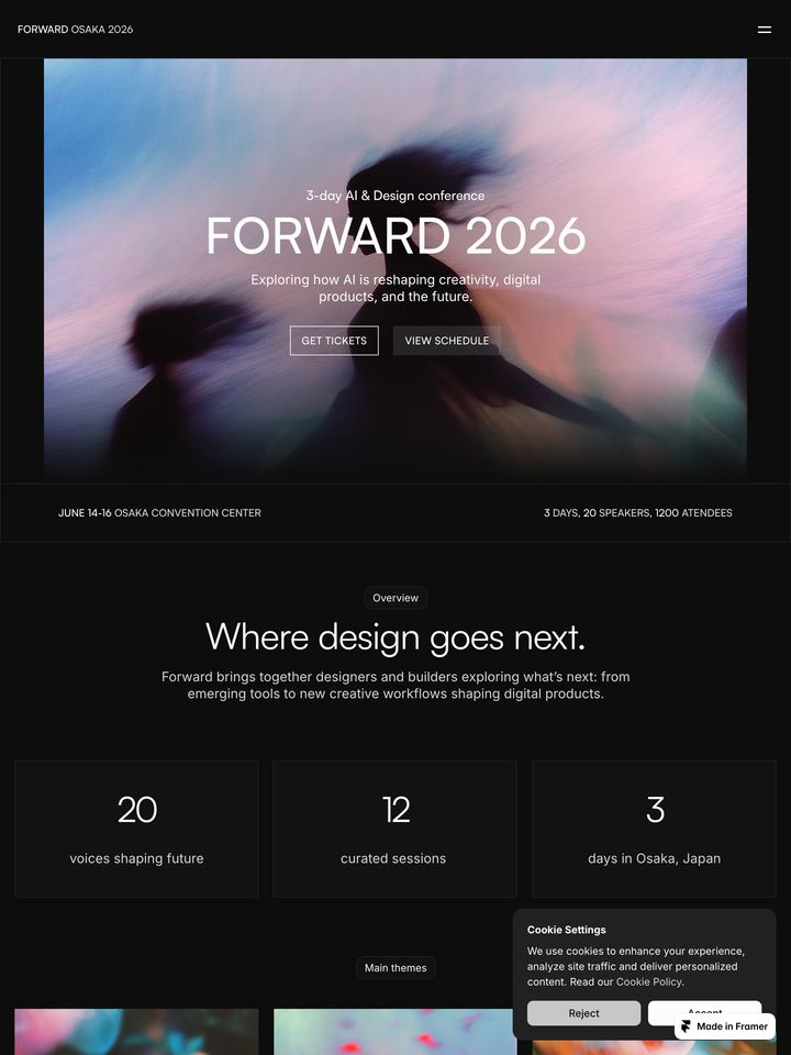Forward homepage