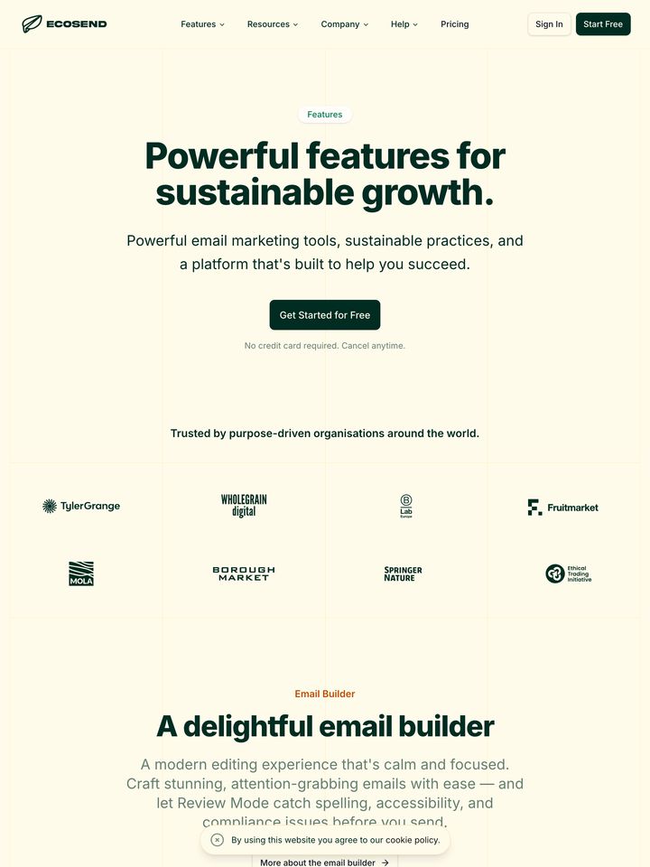 GoSquared Marketing Automation homepage
