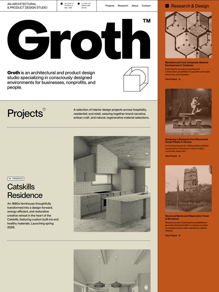 groth-studio homepage