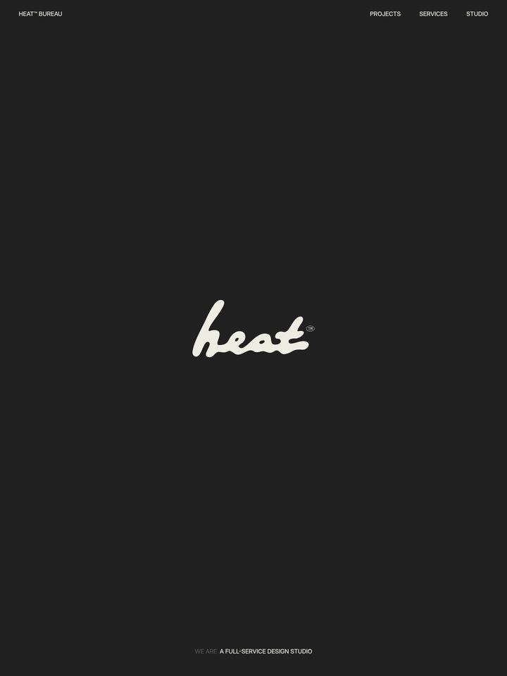 Heat Bureau homepage