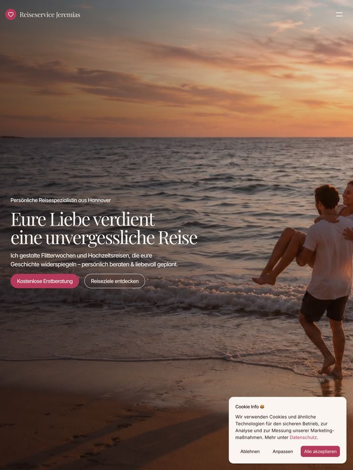 Hochzeitsreisen Hannover homepage