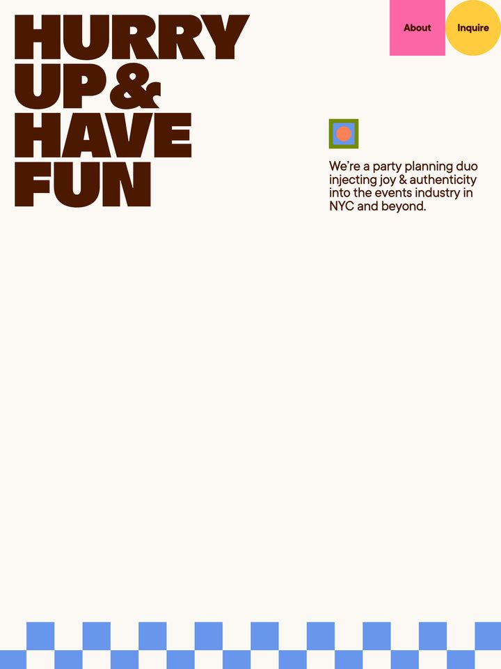 hurryupandhavefun-com homepage