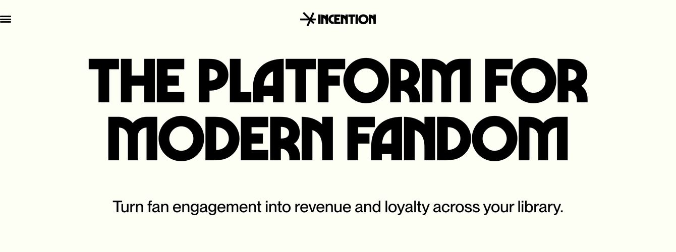 Massive, high-contrast blocky typography delivers an immediate and punchy statement across a warm, airy canvas.
