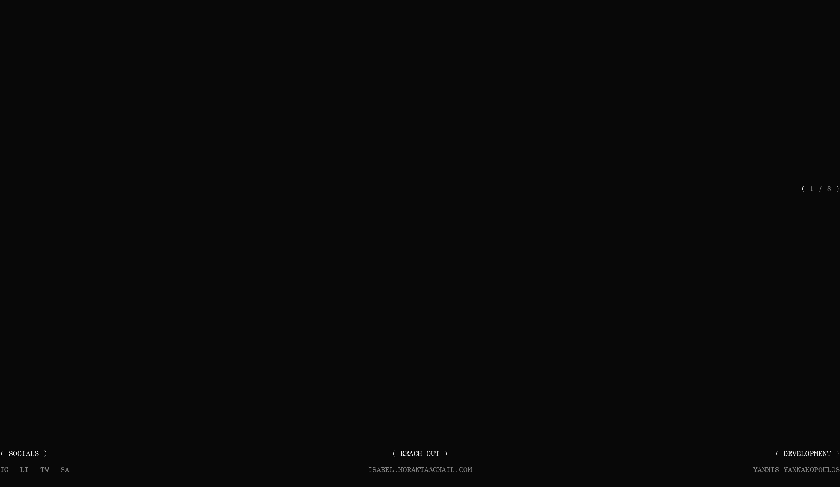 A vast pitch-black void punctuated by tiny, precise monospaced coordinates along the bottom edge.