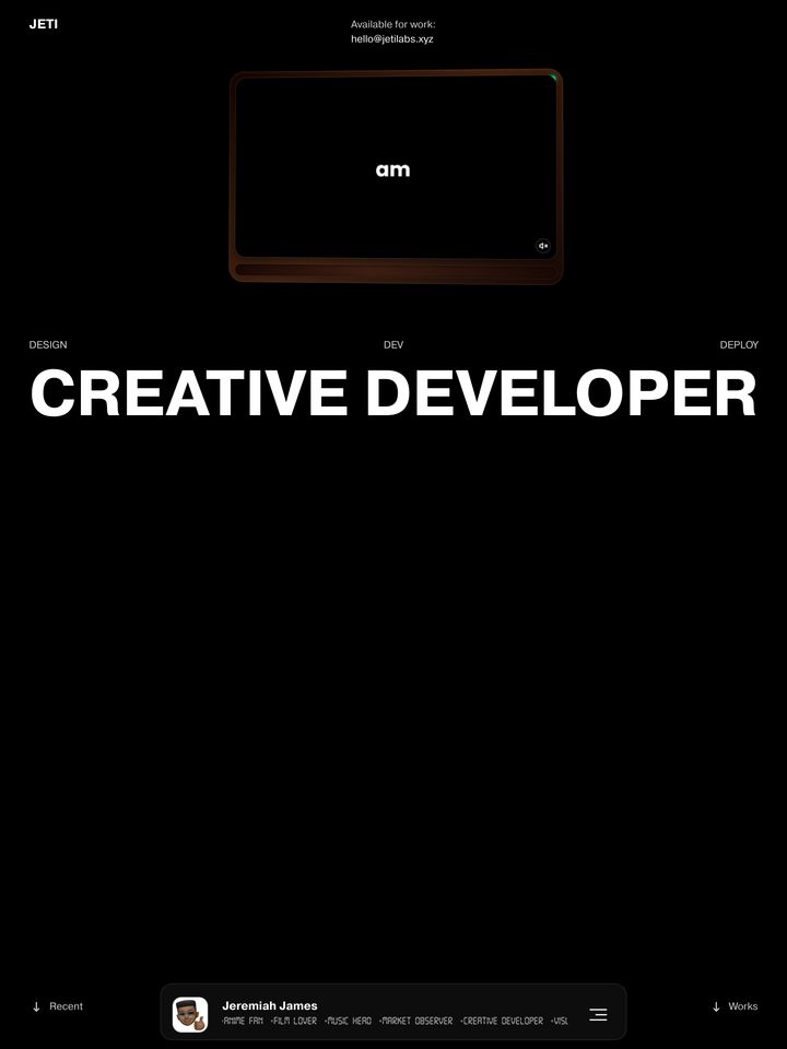 Jeti Labs homepage
