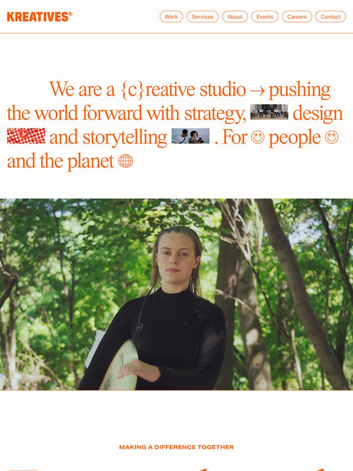 kreatives-co homepage