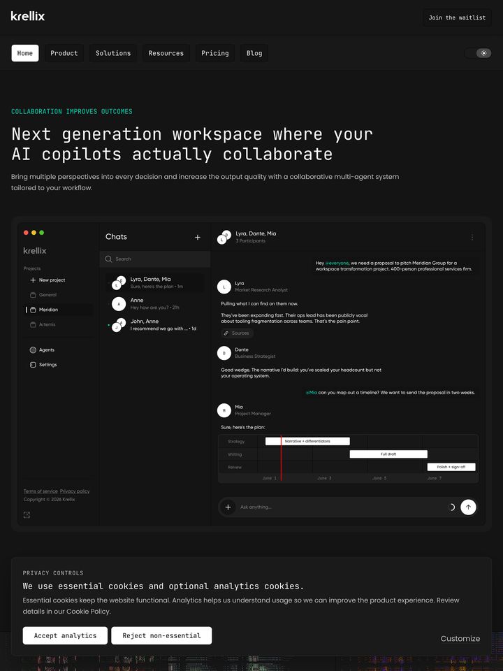 Krellix homepage
