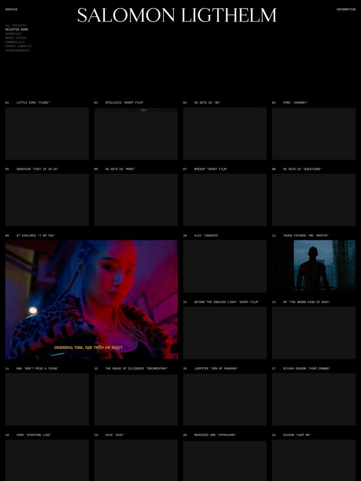Salomon Ligthelm homepage
