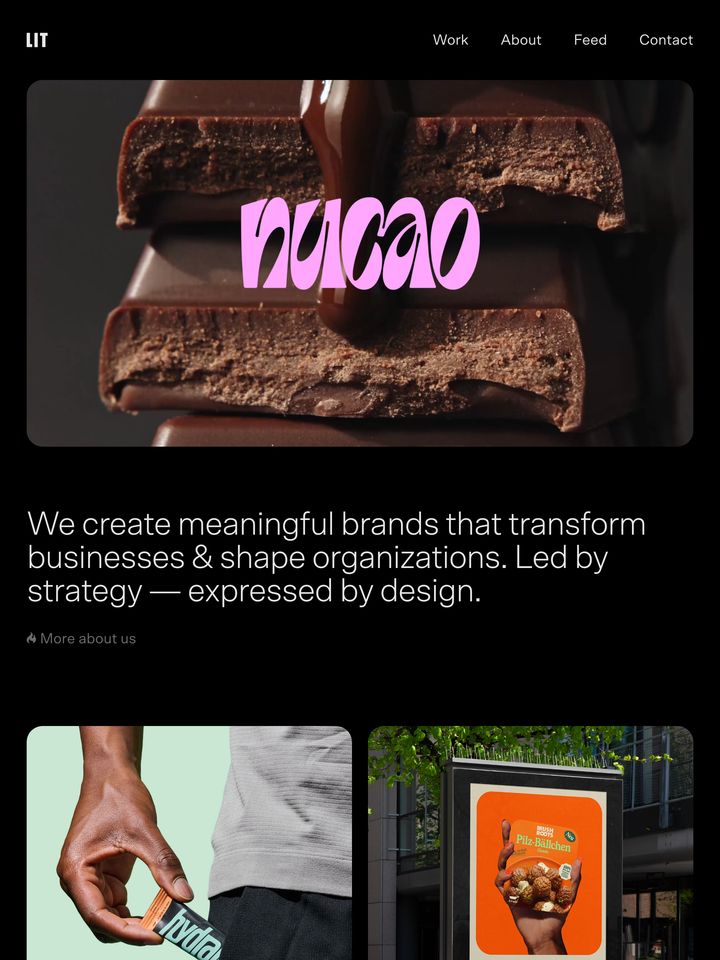 Lit homepage