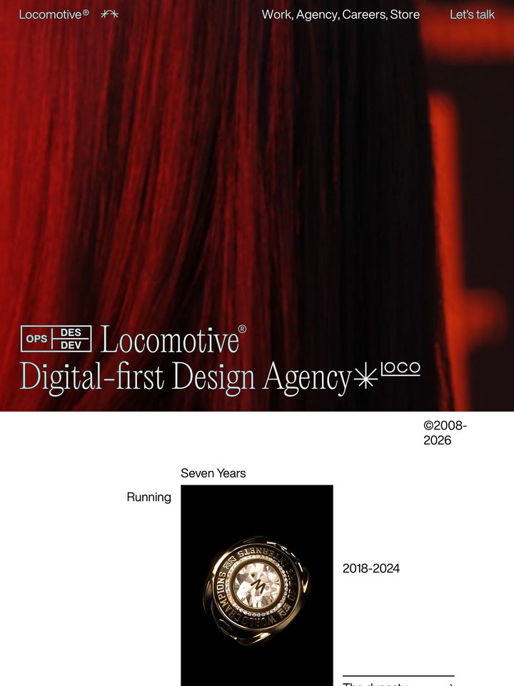 Locomotive homepage