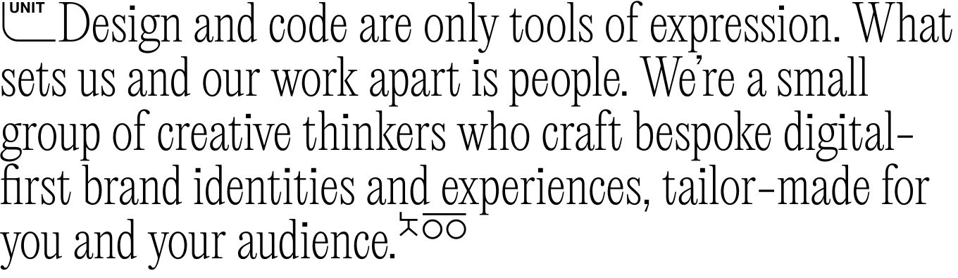 Stark black-and-white typographic manifesto rendered in tightly packed, ultra-condensed serif lettering.