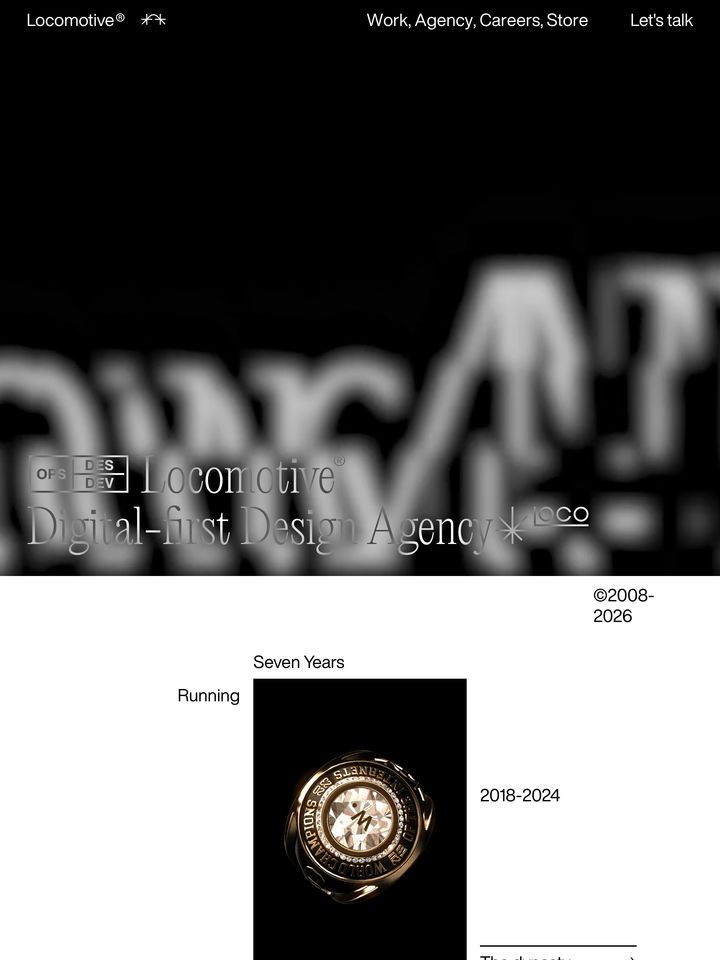 Locomotive homepage
