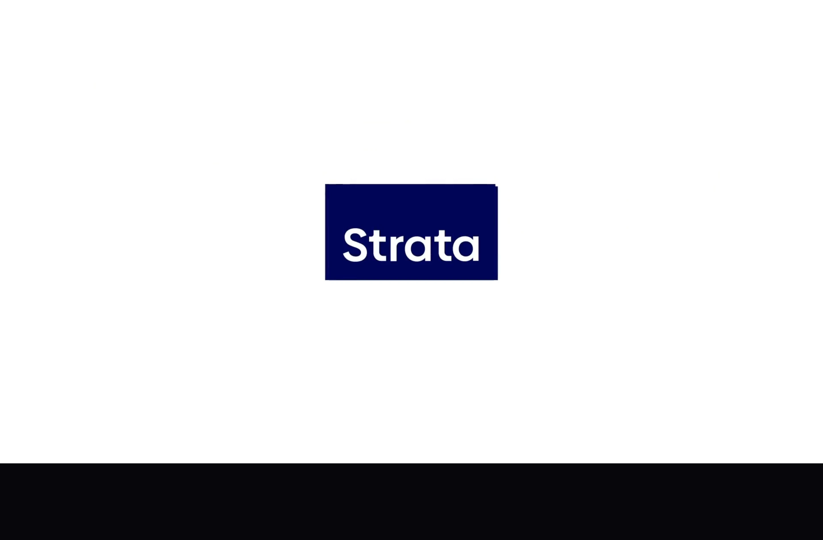 Stark and hyper-minimal presentation focusing on an isolated centered brand mark surrounded by vast negative space.