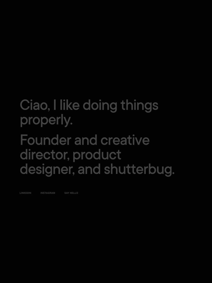 Matteo Modica homepage