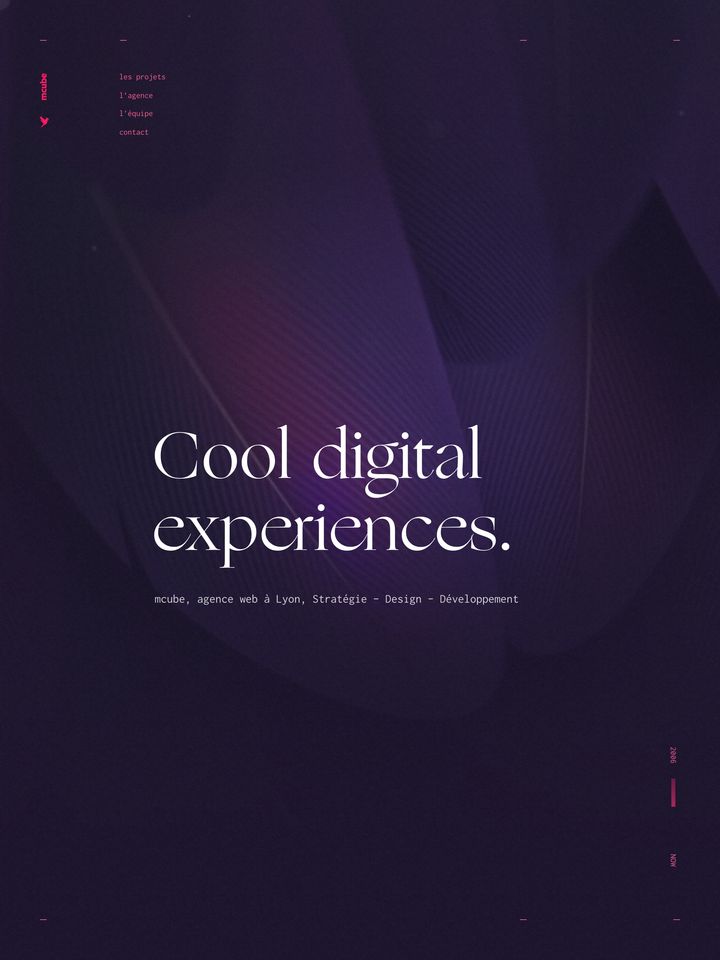 Mcube homepage