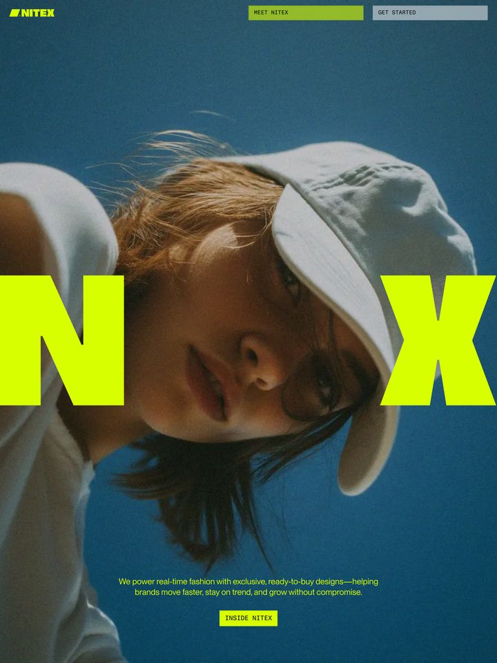 Nitex homepage