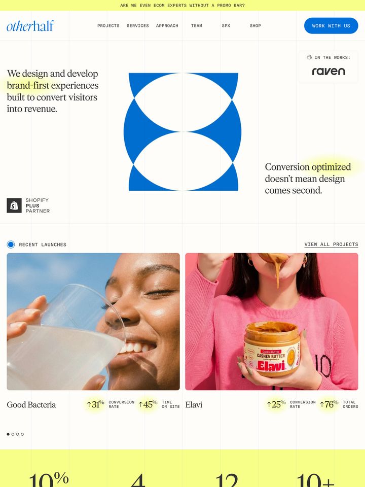 otherhalf-studio homepage