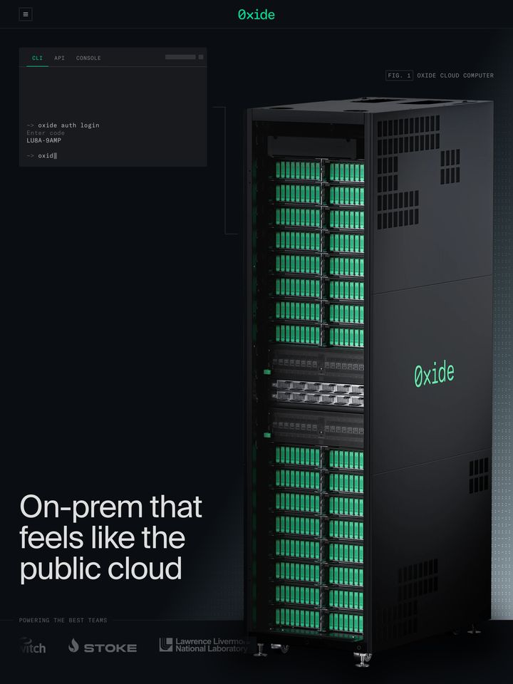 Oxide homepage