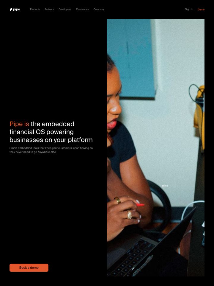 Pipe homepage