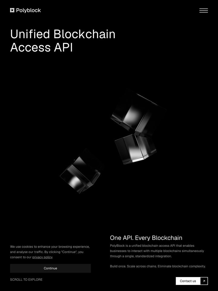 Polyblock homepage