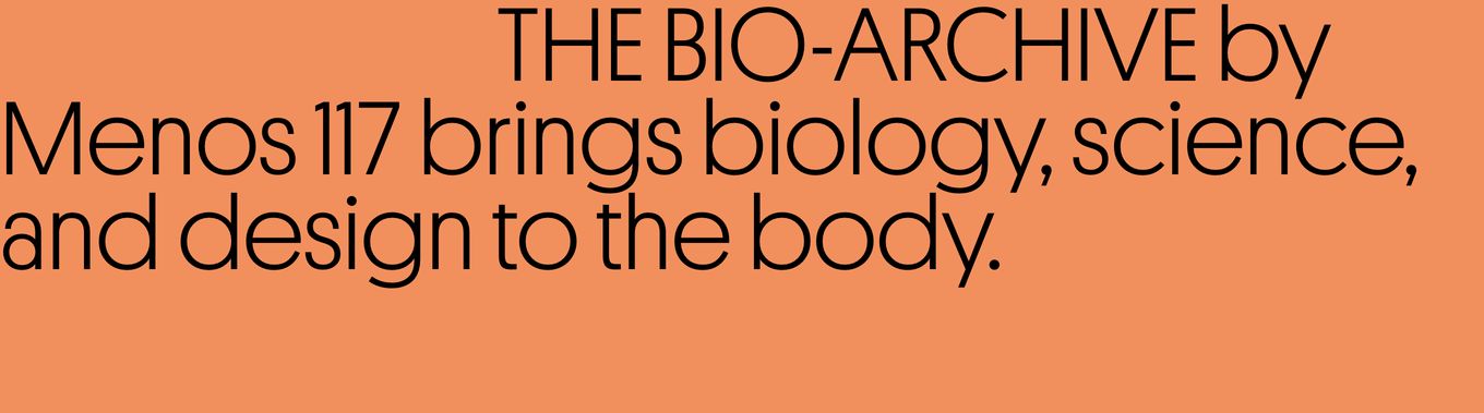 Warm and editorial statement section featuring large, right-aligned geometric sans typography across a bold terracotta field.