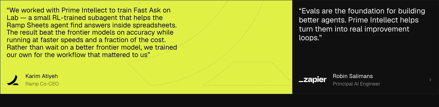 High-voltage testimonial section pairing an electric yellow feature card with a stark dark panel for technical customer endorsements.