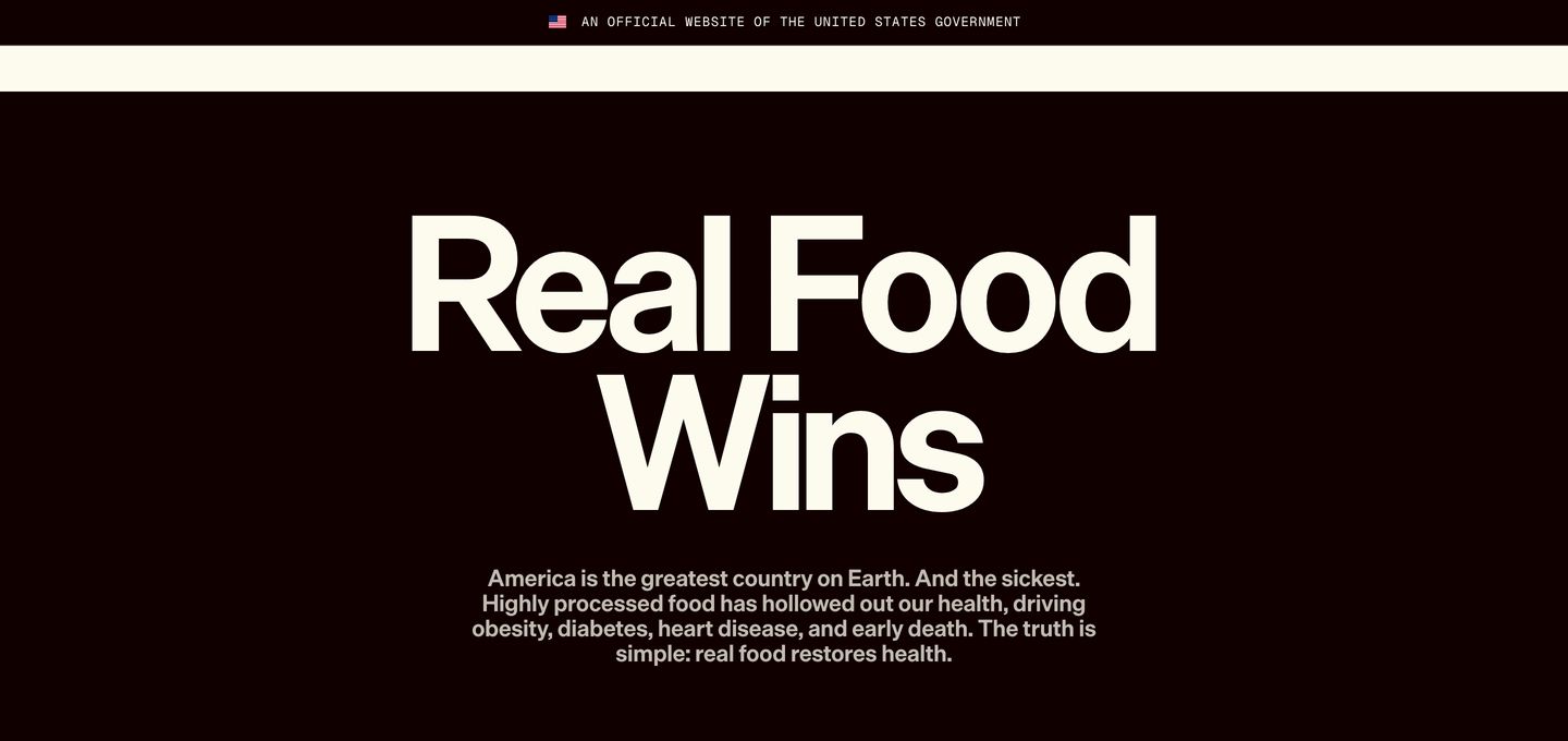 Stark and monumental dark statement hero driven entirely by massive grotesque typography and uncompromising contrast.