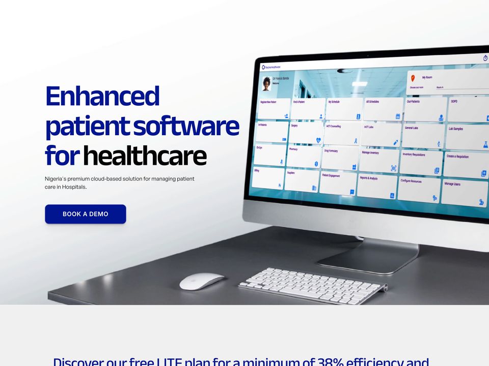 Resolve Healthware homepage