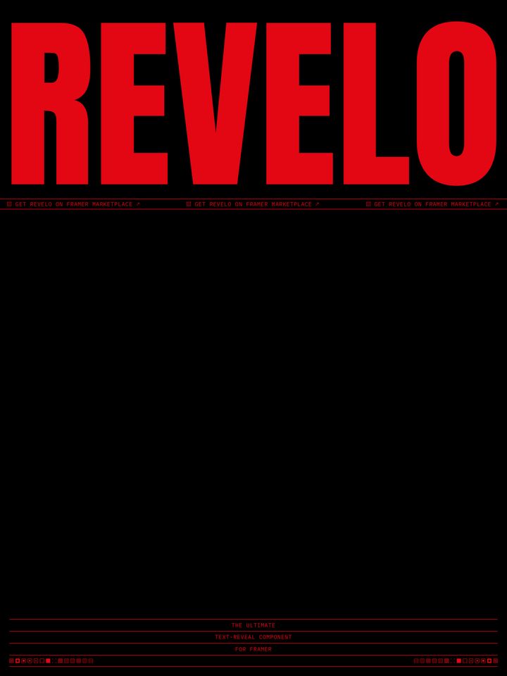 Revelo homepage