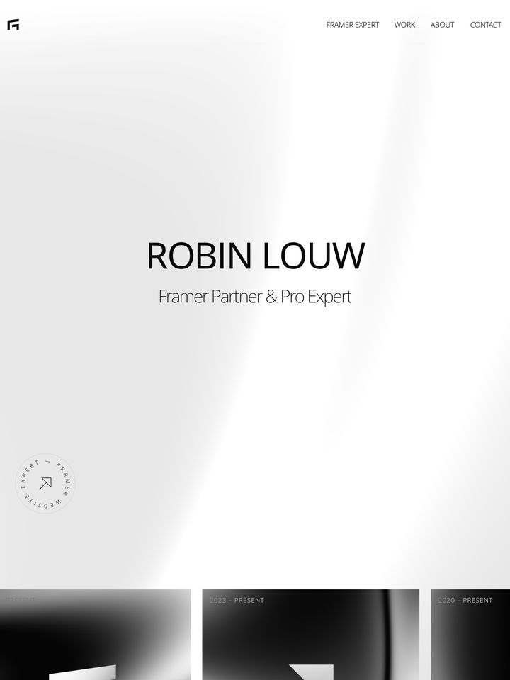 Robin Louw homepage