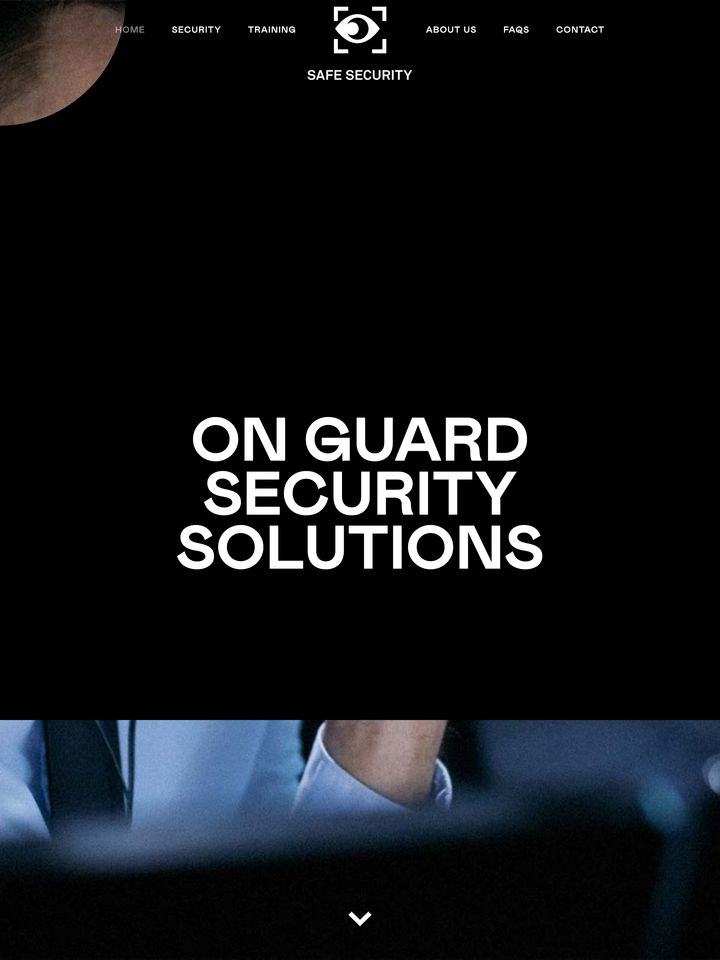 Safe Security homepage