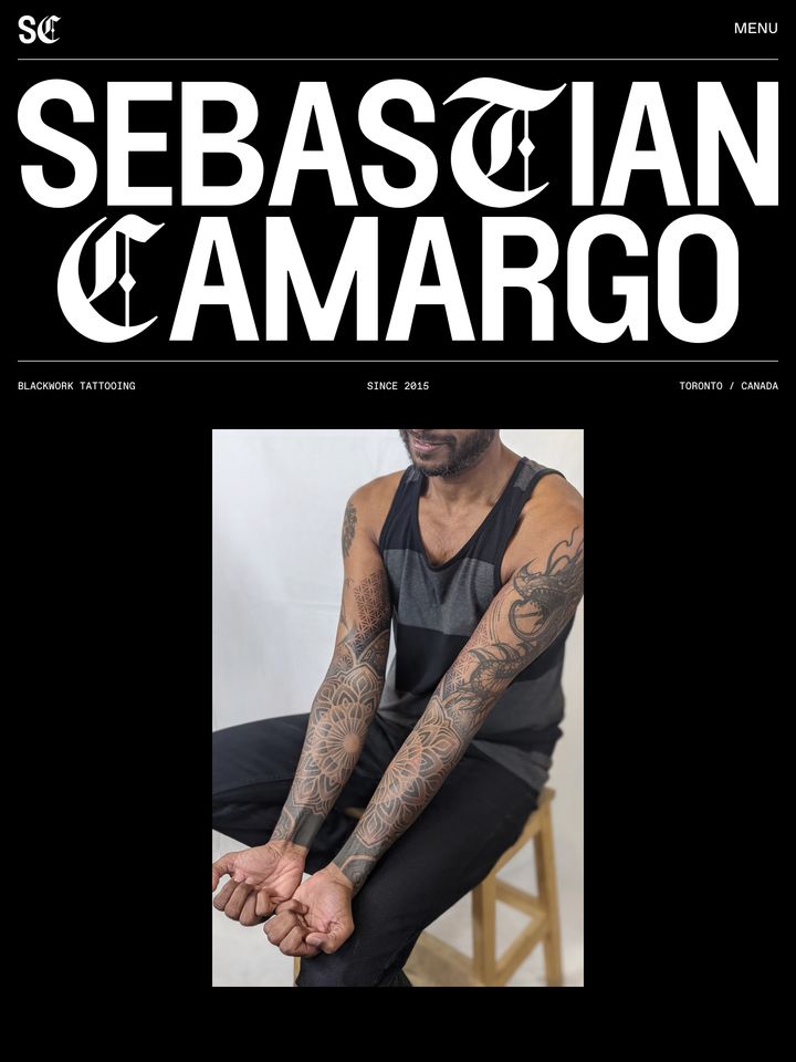 Sebastian Camargo homepage