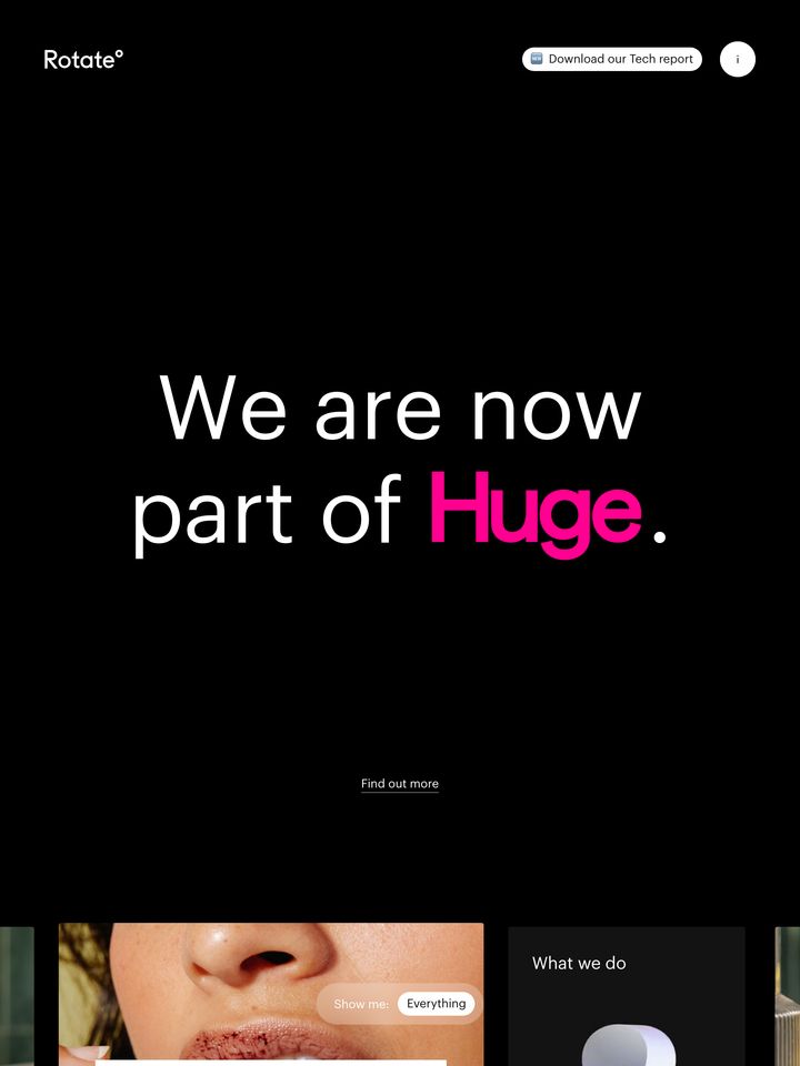 Rotate homepage