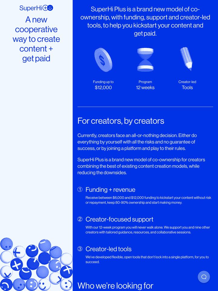 superhi-plus homepage