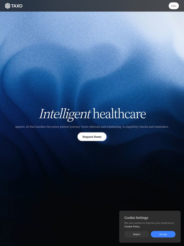 Taxo homepage