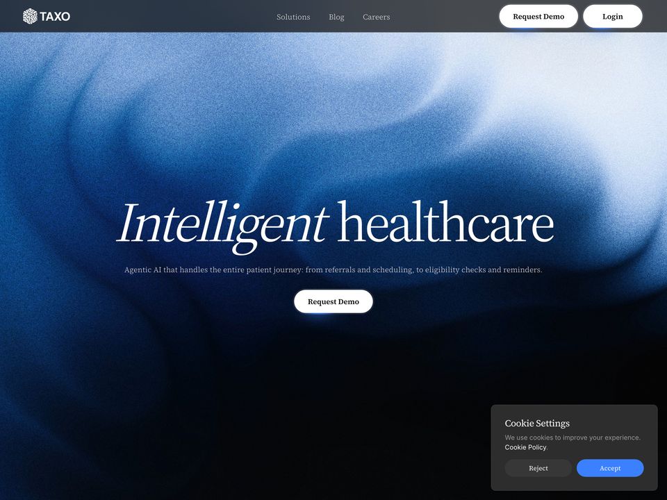 Taxo homepage