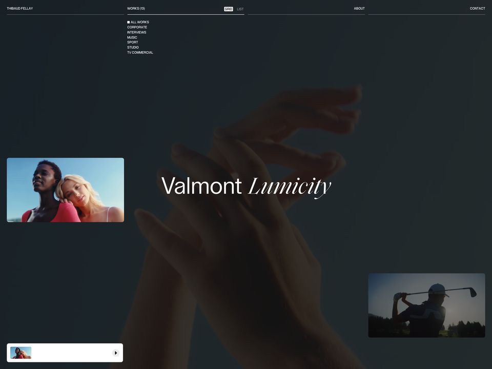 Thibaud Fellay homepage
