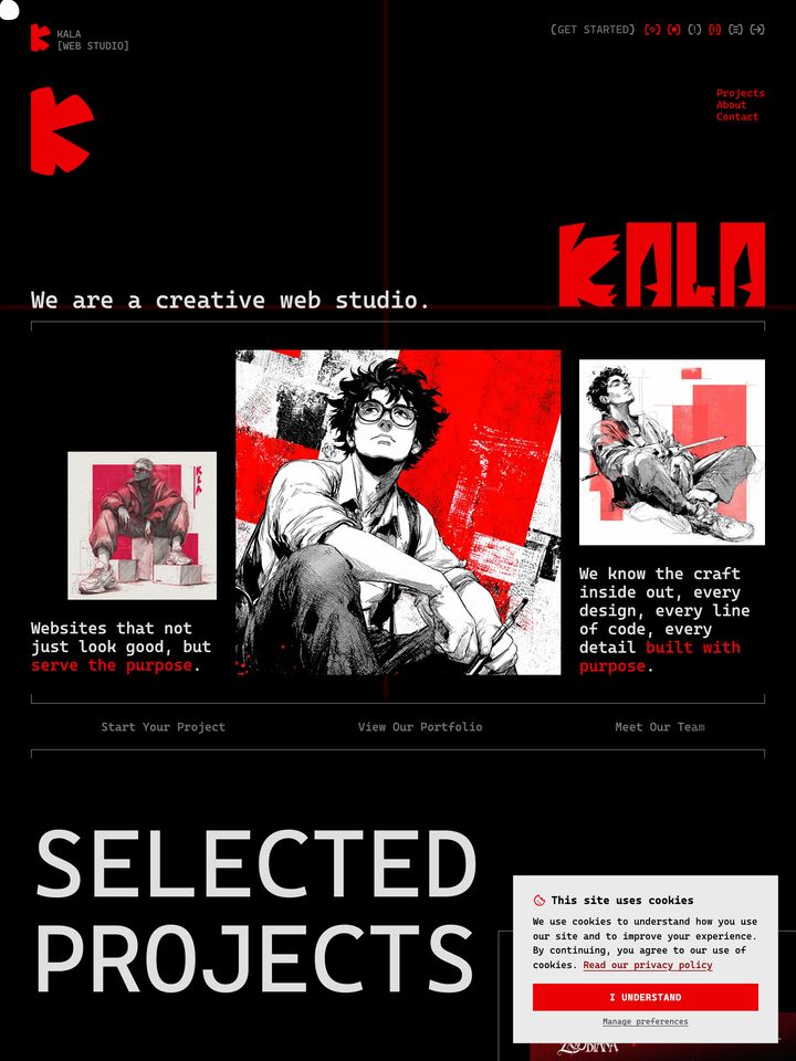 Kala homepage